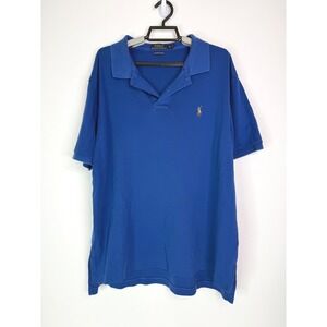 Polo Ralph Lauren Shirt Men's Extra Large Pima Cotton Classic‎ Fit Blue